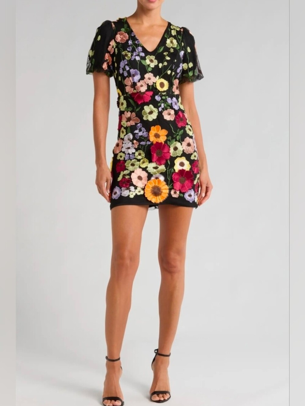 Adelyn Rae 3D Mini Dress